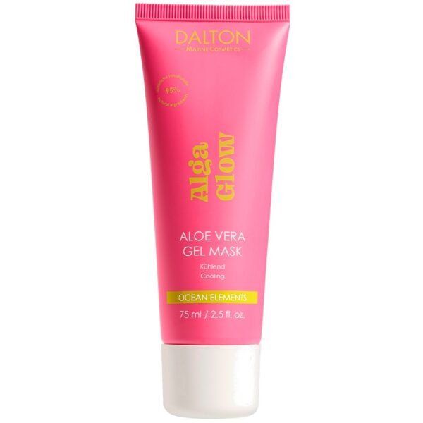Ocean Elements Aloe Vera Gel Mask Alga Glow Masca gel răcoritoare și hidratantă pentru un ten proaspăt.